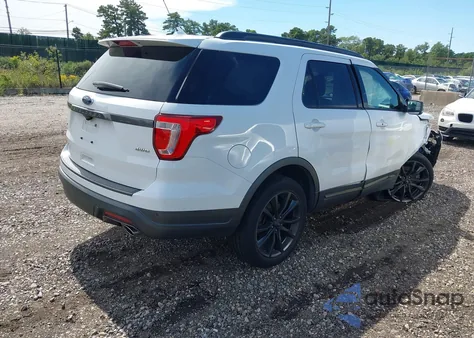 2018 Ford Explorer Xlt z USA, uszkodzony, nr VIN 1FM5K8D88JGA23111